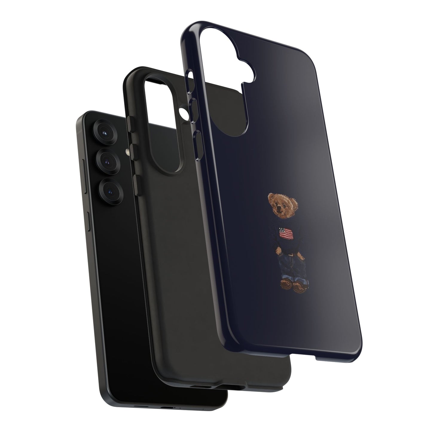 Patriotic Polo Bear Phone Case — Slim Tough Protective iPhone Cover