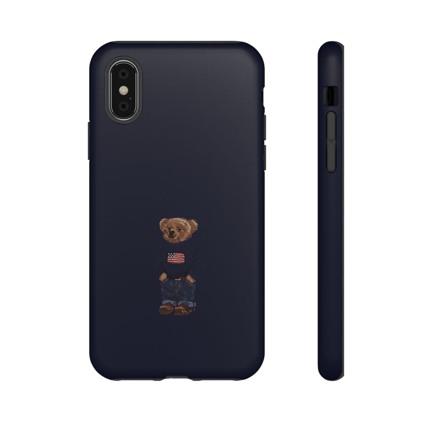 Patriotic Polo Bear Phone Case — Slim Tough Protective iPhone Cover