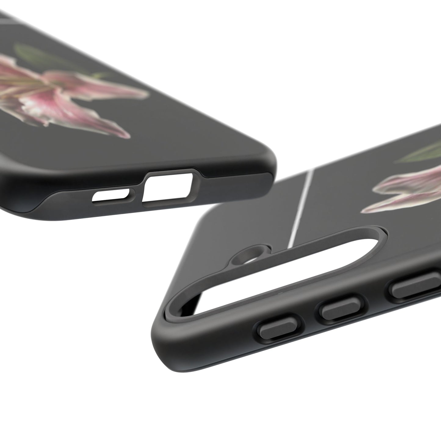 Pink Lily Tough Phone Case — Slim Protective Floral iPhone Cover