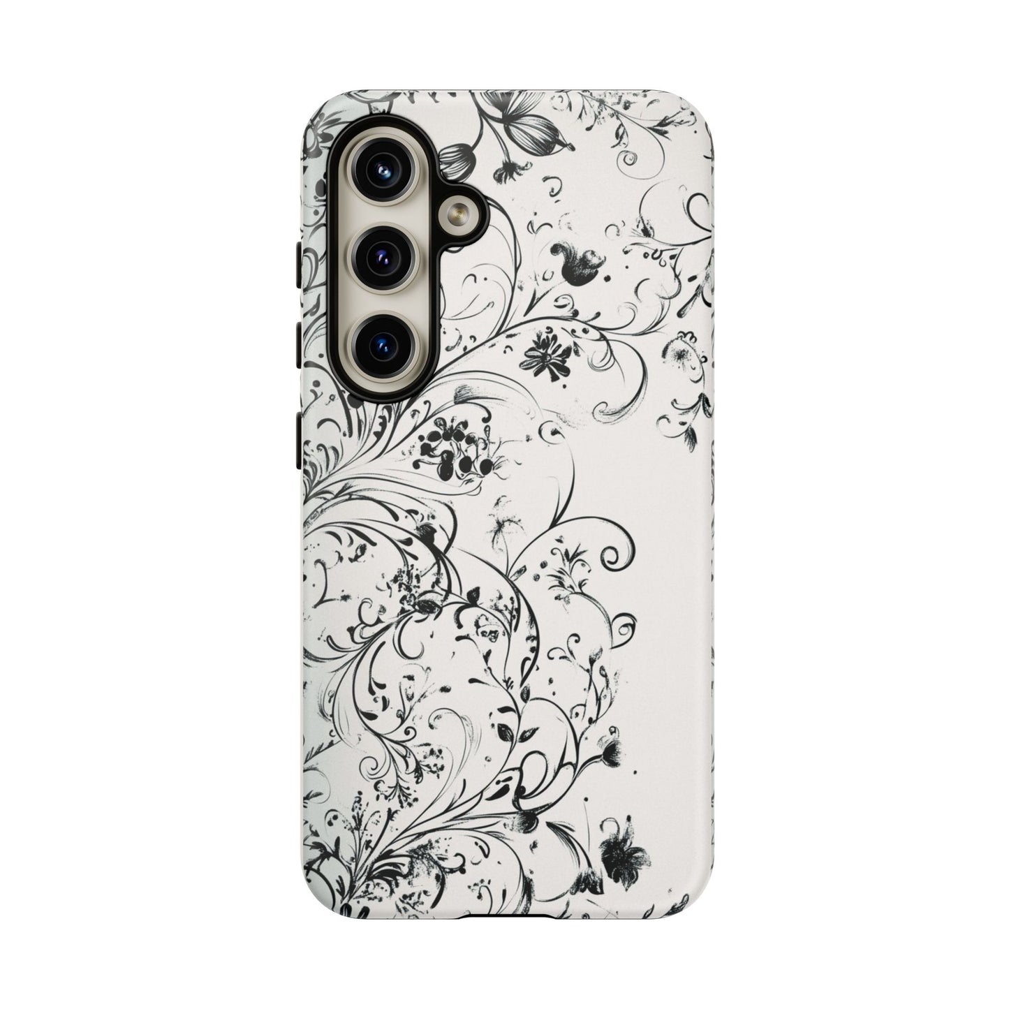 Floral Vine Tough Phone Case