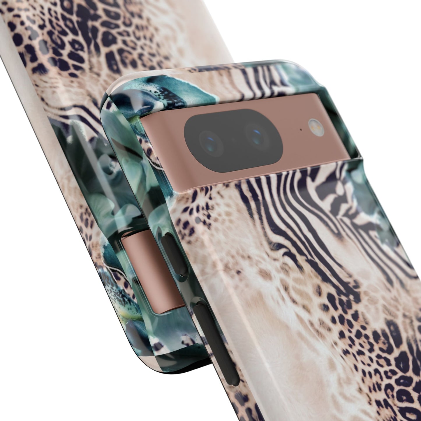 Tough Cases - Tropical Leopard & Zebra Phone Case