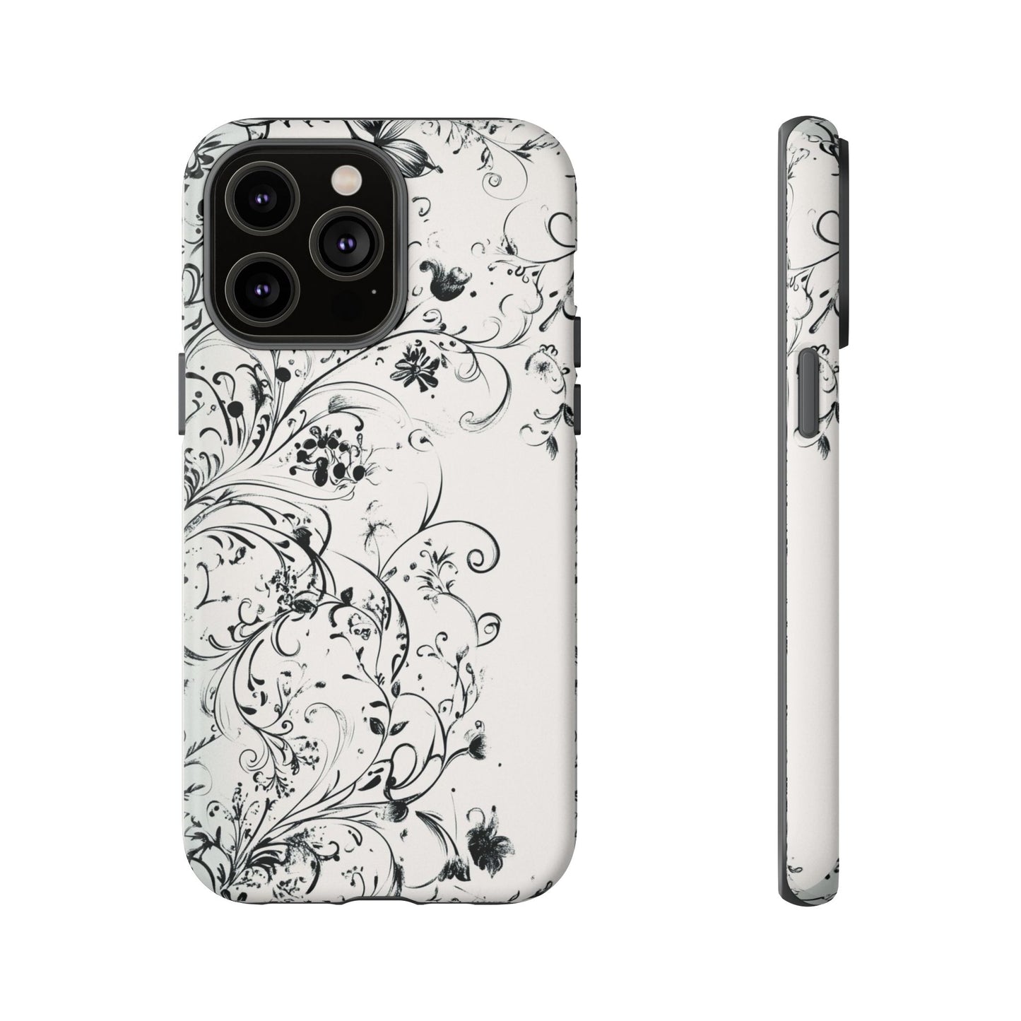 Floral Vine Tough Phone Case