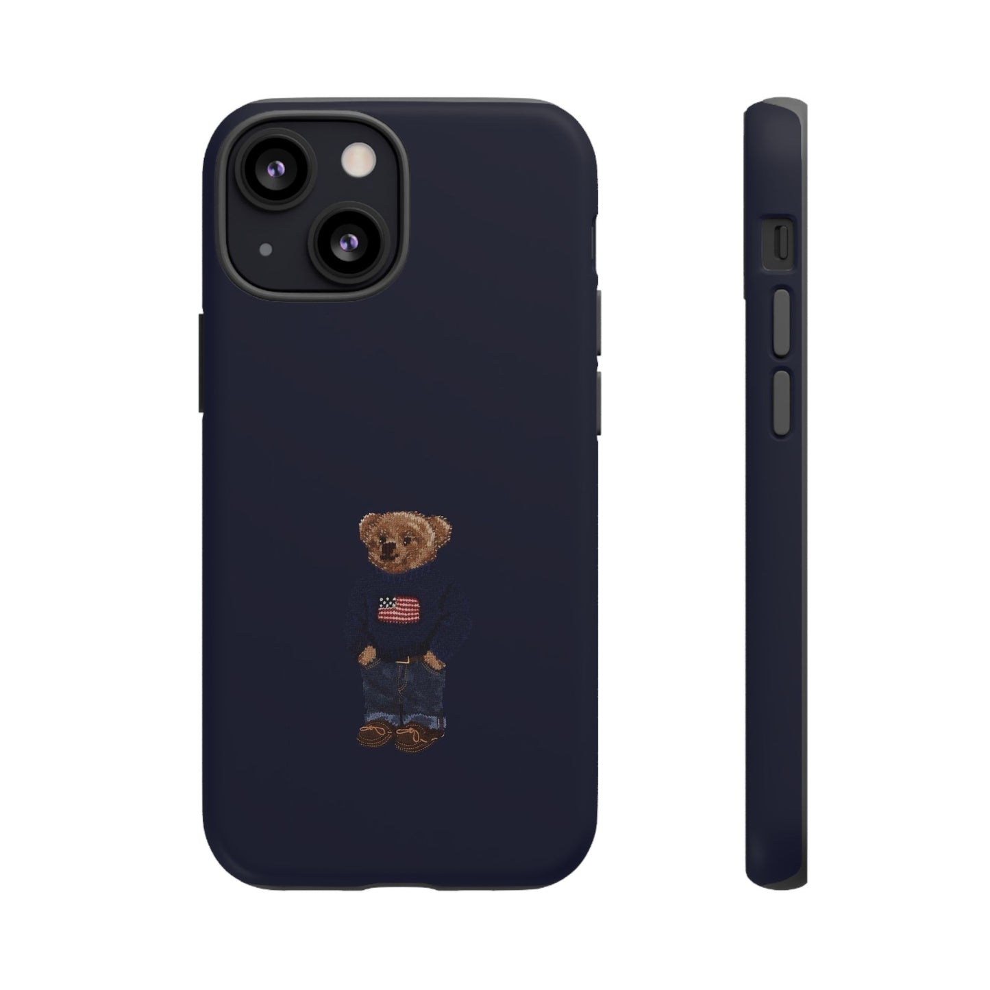 Patriotic Polo Bear Phone Case — Slim Tough Protective iPhone Cover