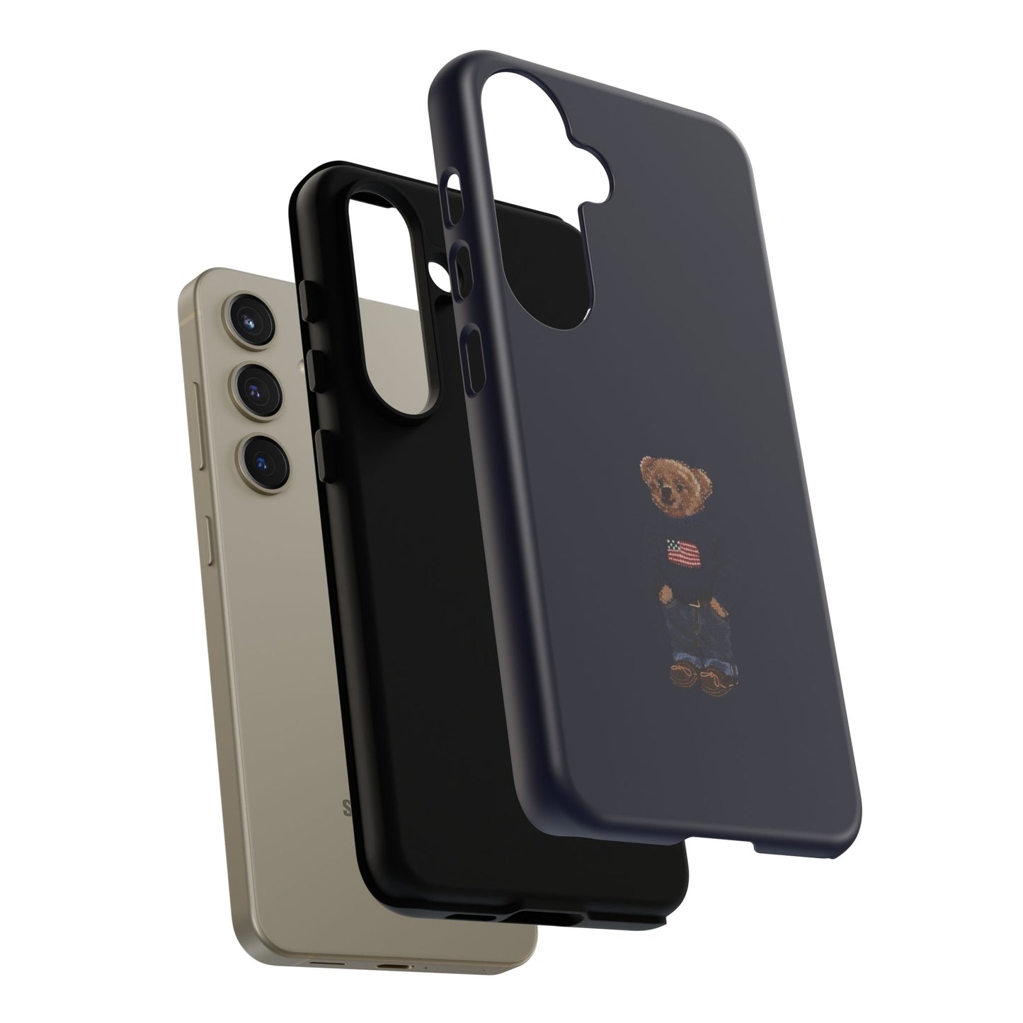 Patriotic Polo Bear Phone Case — Slim Tough Protective iPhone Cover