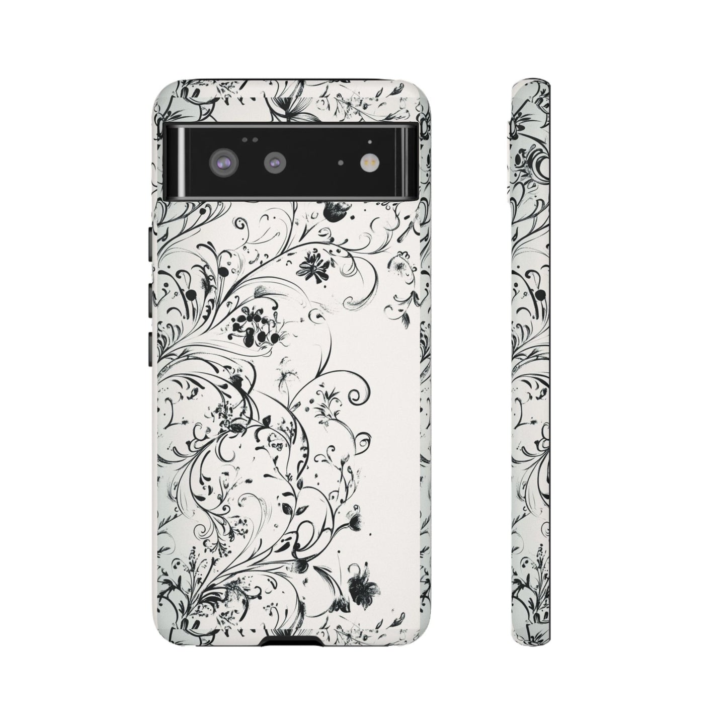 Floral Vine Tough Phone Case