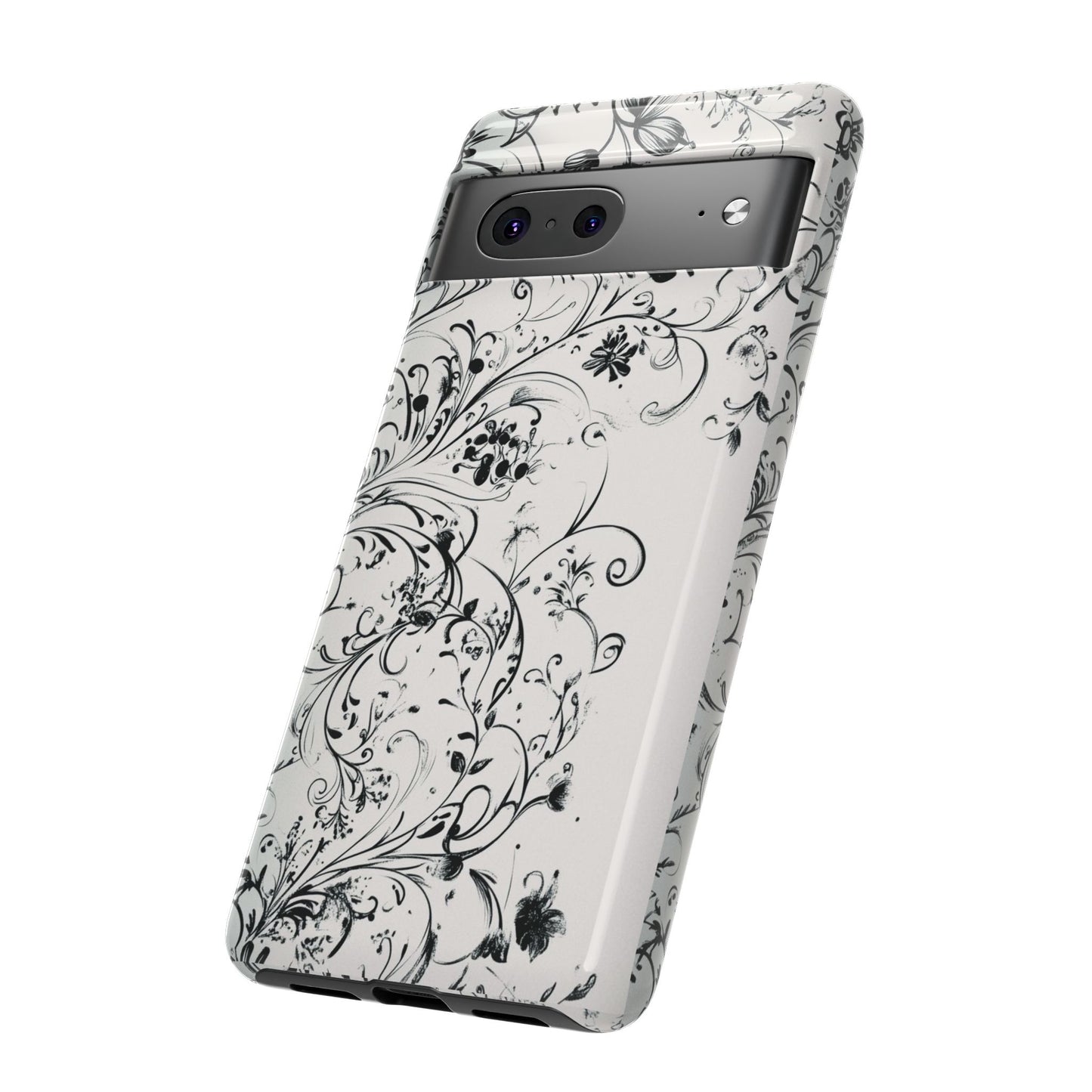 Floral Vine Tough Phone Case
