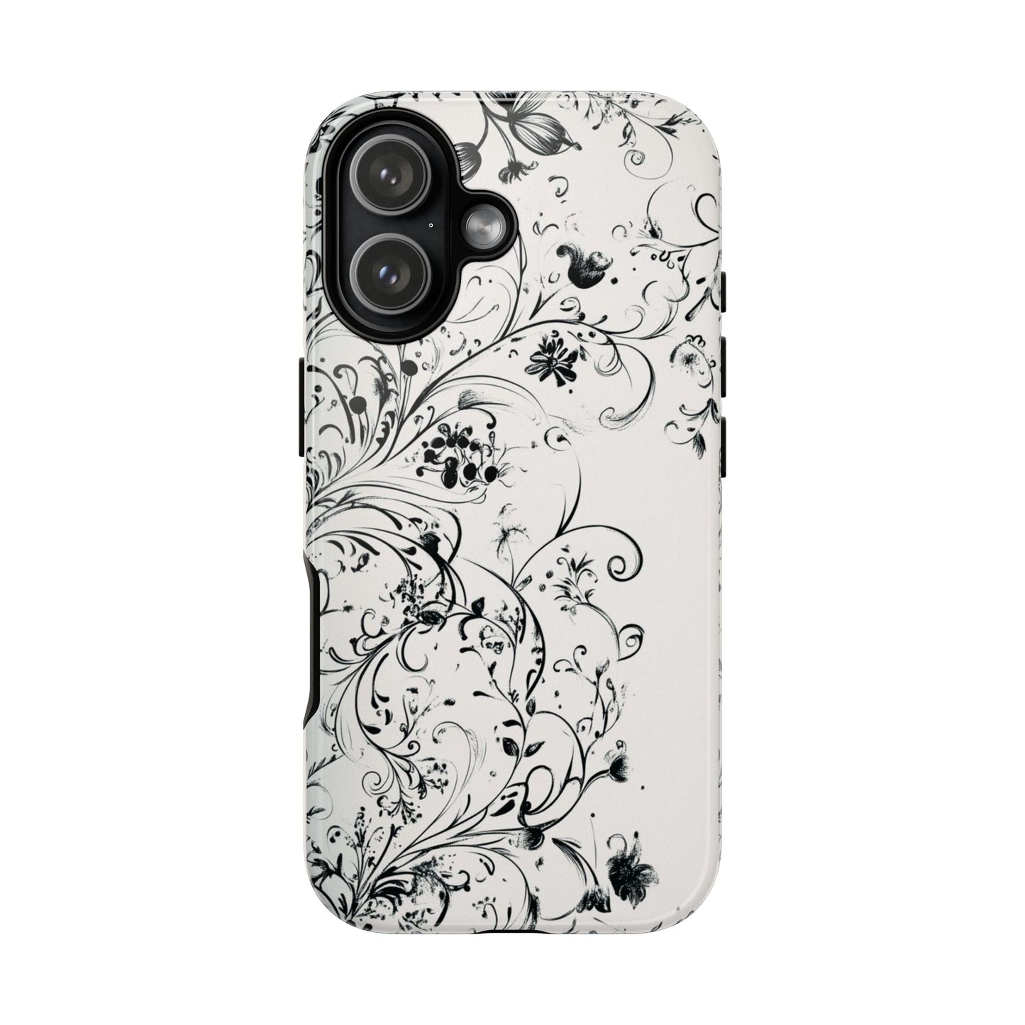 Floral Vine Tough Phone Case