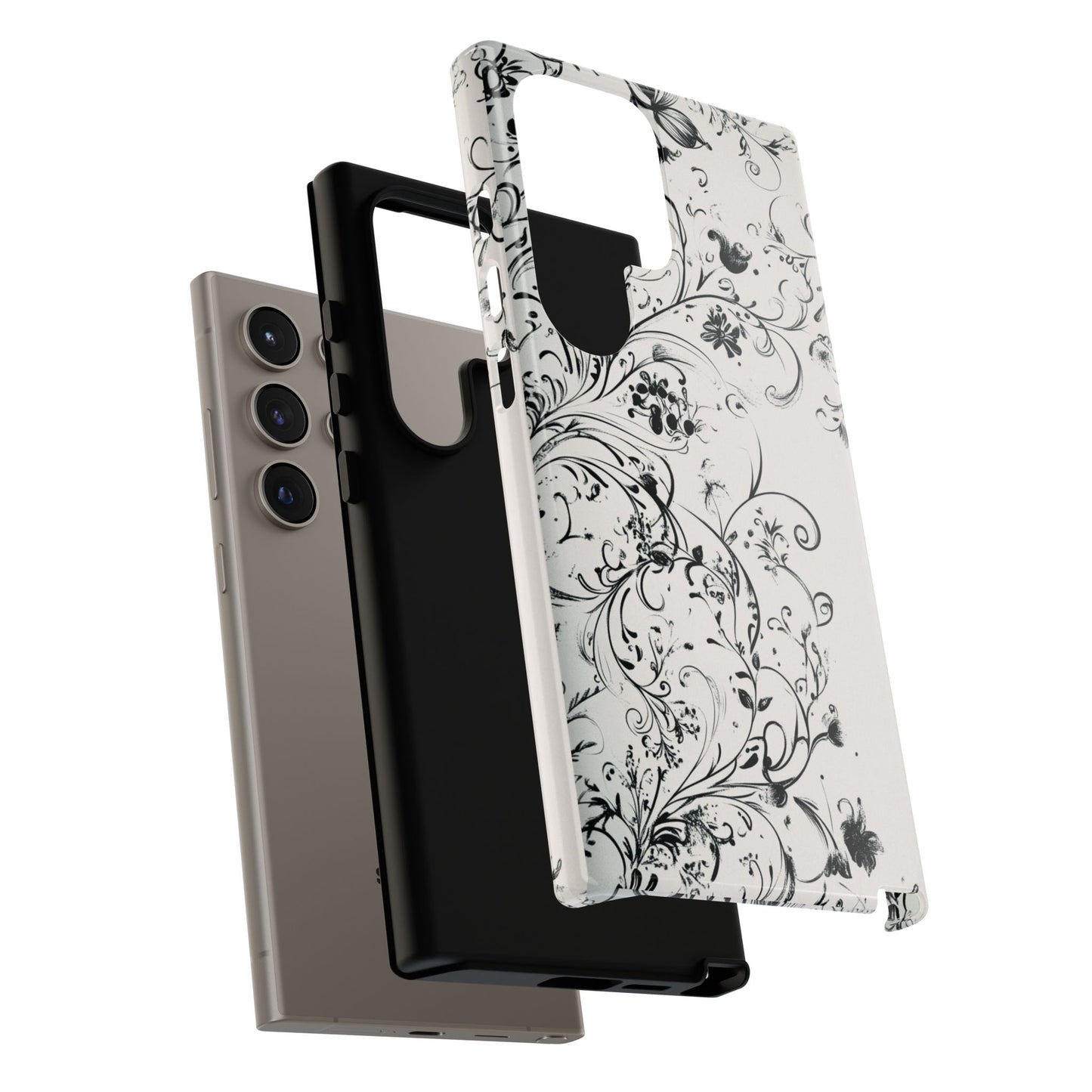 Floral Vine Tough Phone Case