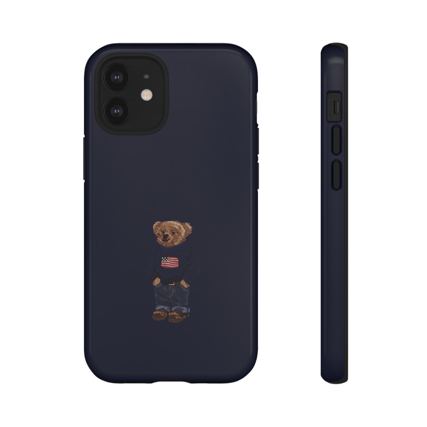 Patriotic Polo Bear Phone Case — Slim Tough Protective iPhone Cover