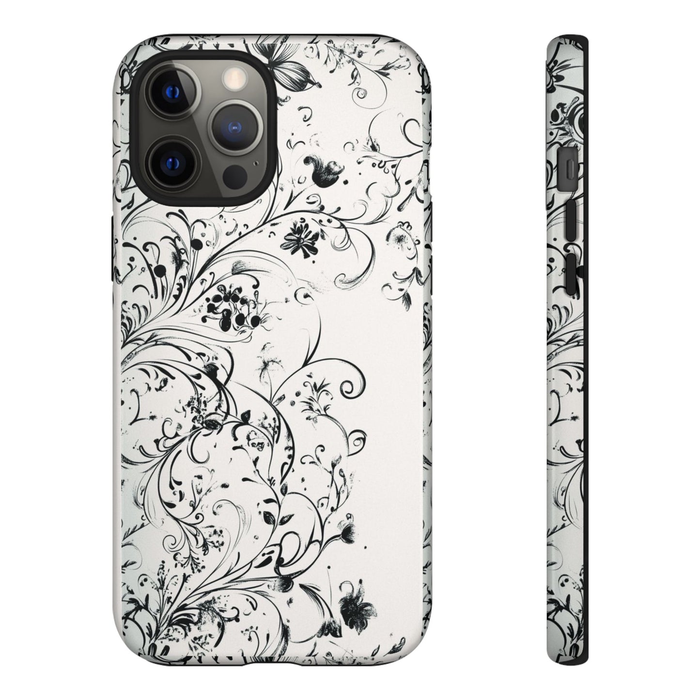 Floral Vine Tough Phone Case
