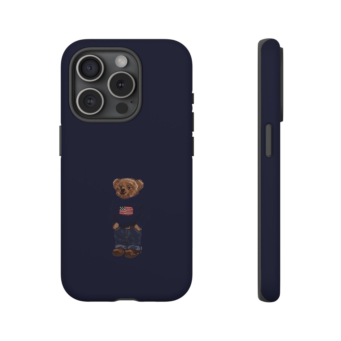 Patriotic Polo Bear Phone Case — Slim Tough Protective iPhone Cover
