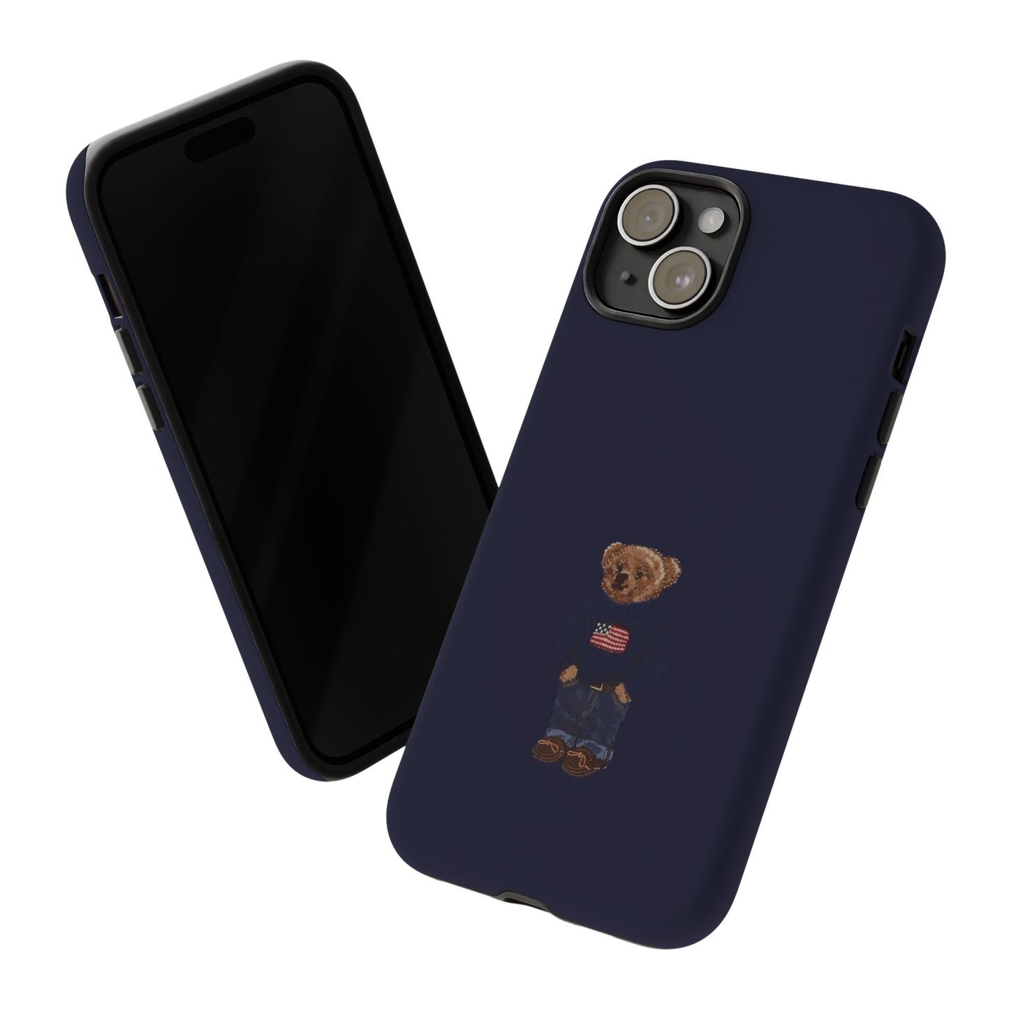 Patriotic Polo Bear Phone Case — Slim Tough Protective iPhone Cover