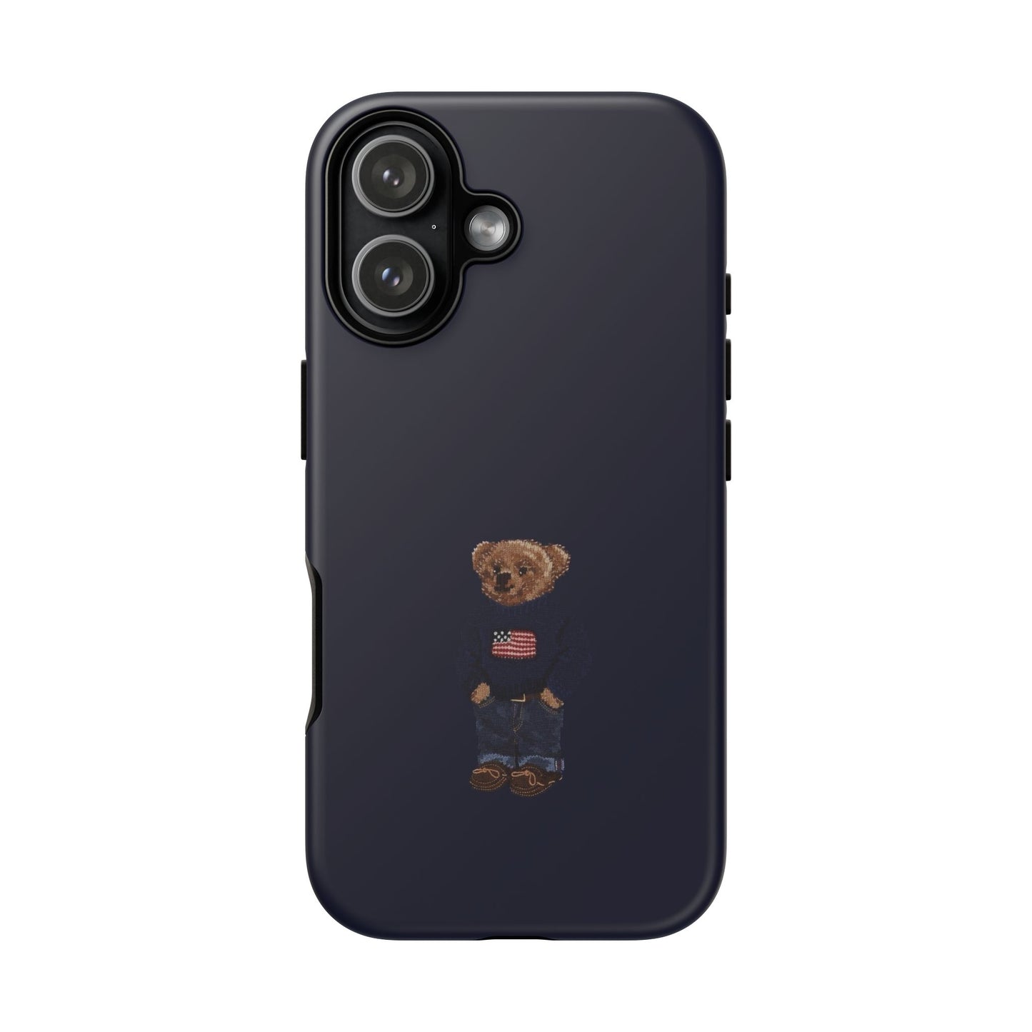 Patriotic Polo Bear Phone Case — Slim Tough Protective iPhone Cover