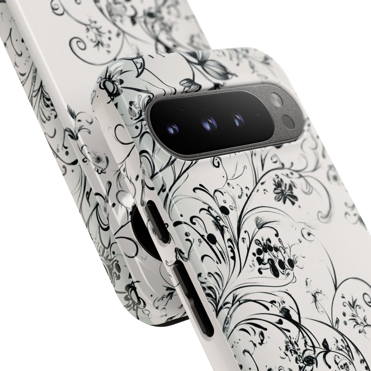 Floral Vine Tough Phone Case
