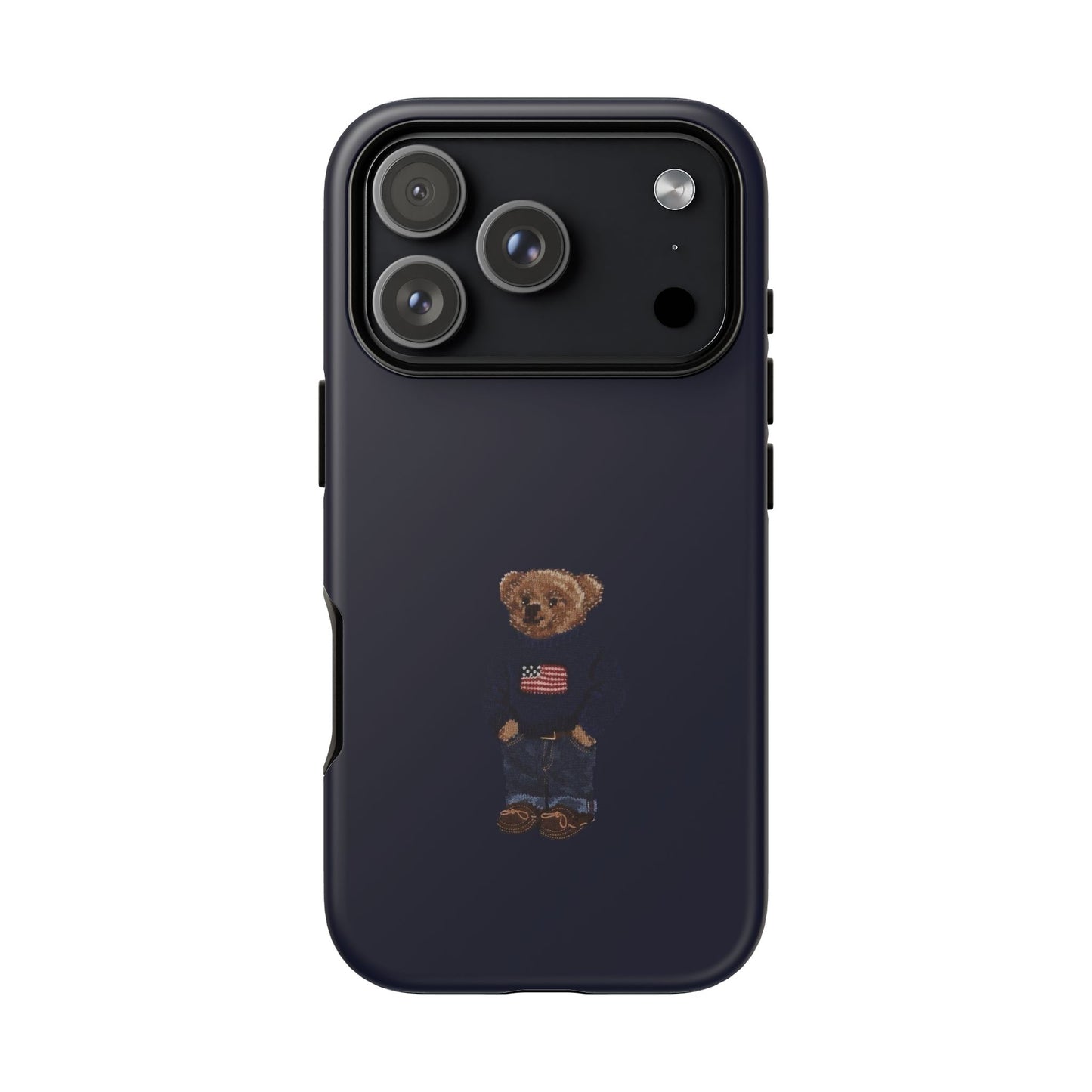 Patriotic Polo Bear Phone Case — Slim Tough Protective iPhone Cover