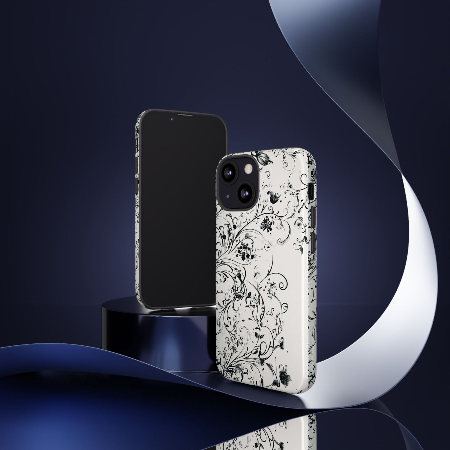 Floral Vine Tough Phone Case