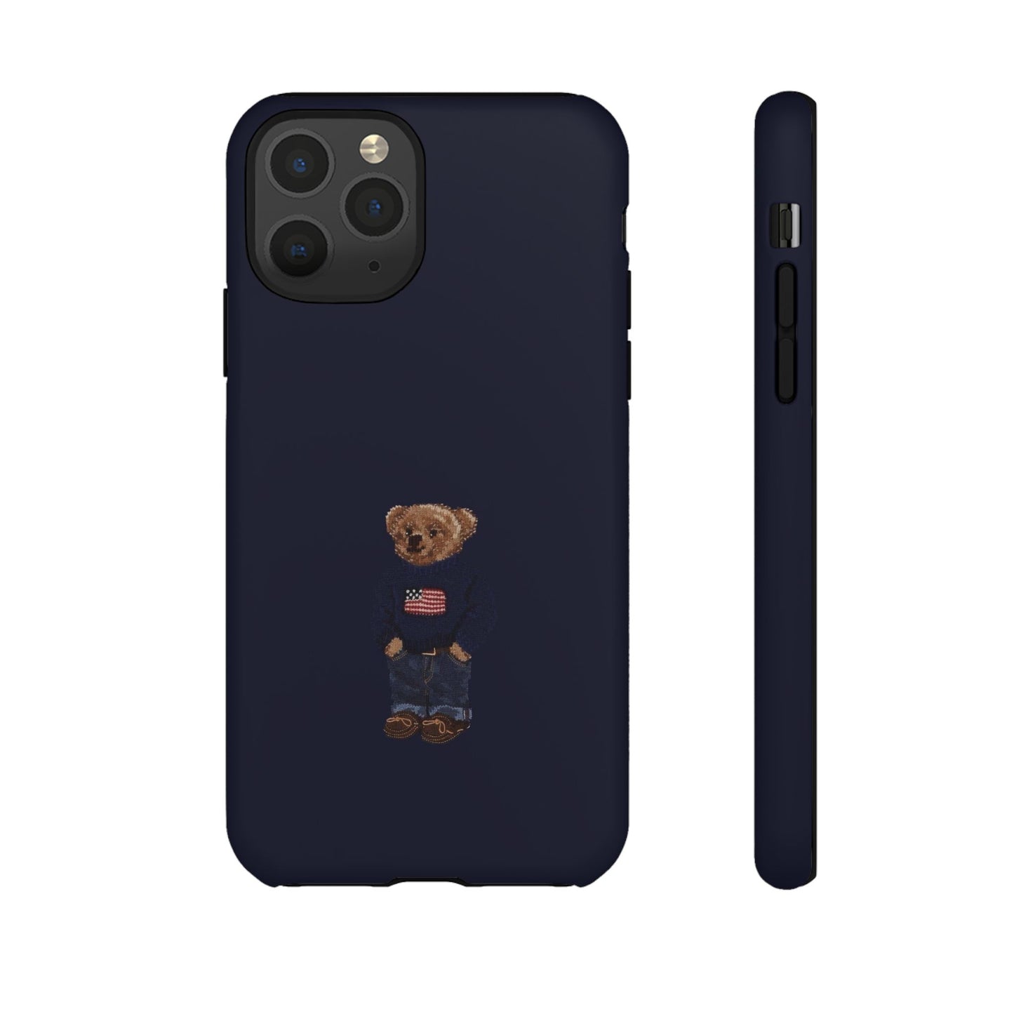 Patriotic Polo Bear Phone Case — Slim Tough Protective iPhone Cover