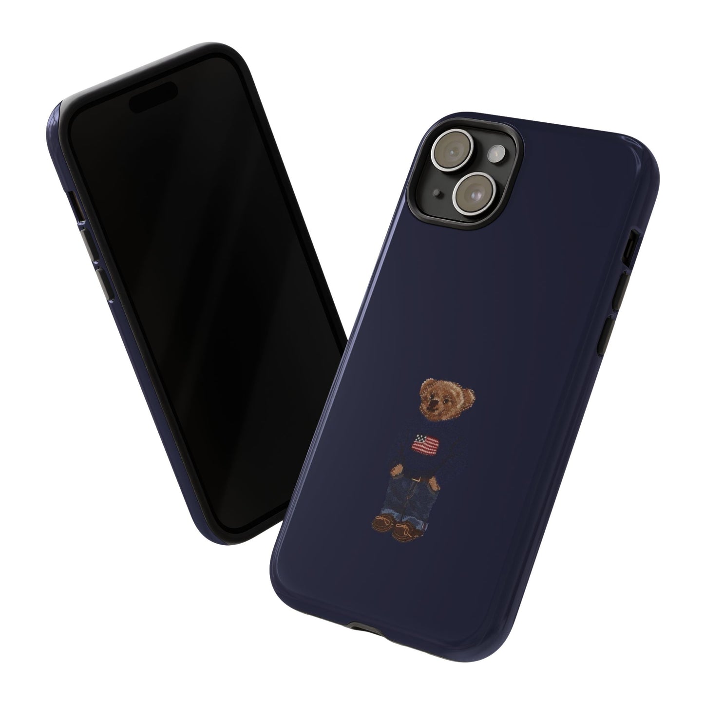 Patriotic Polo Bear Phone Case — Slim Tough Protective iPhone Cover
