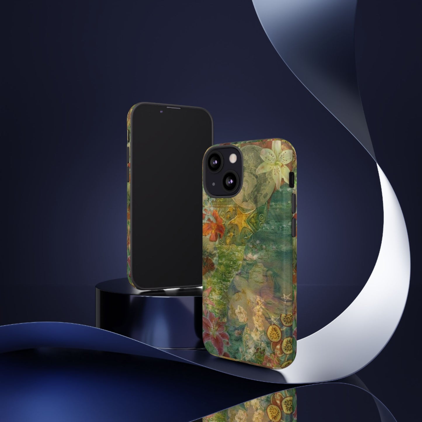 Floral Vintage Tough Phone Case