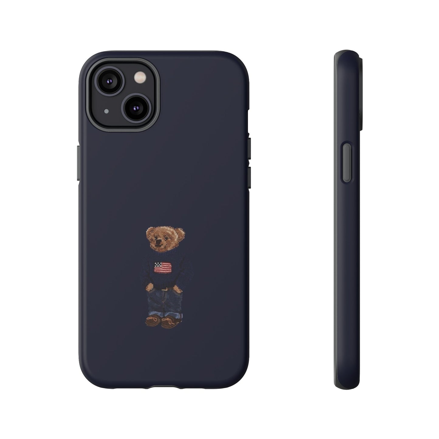 Patriotic Polo Bear Phone Case — Slim Tough Protective iPhone Cover