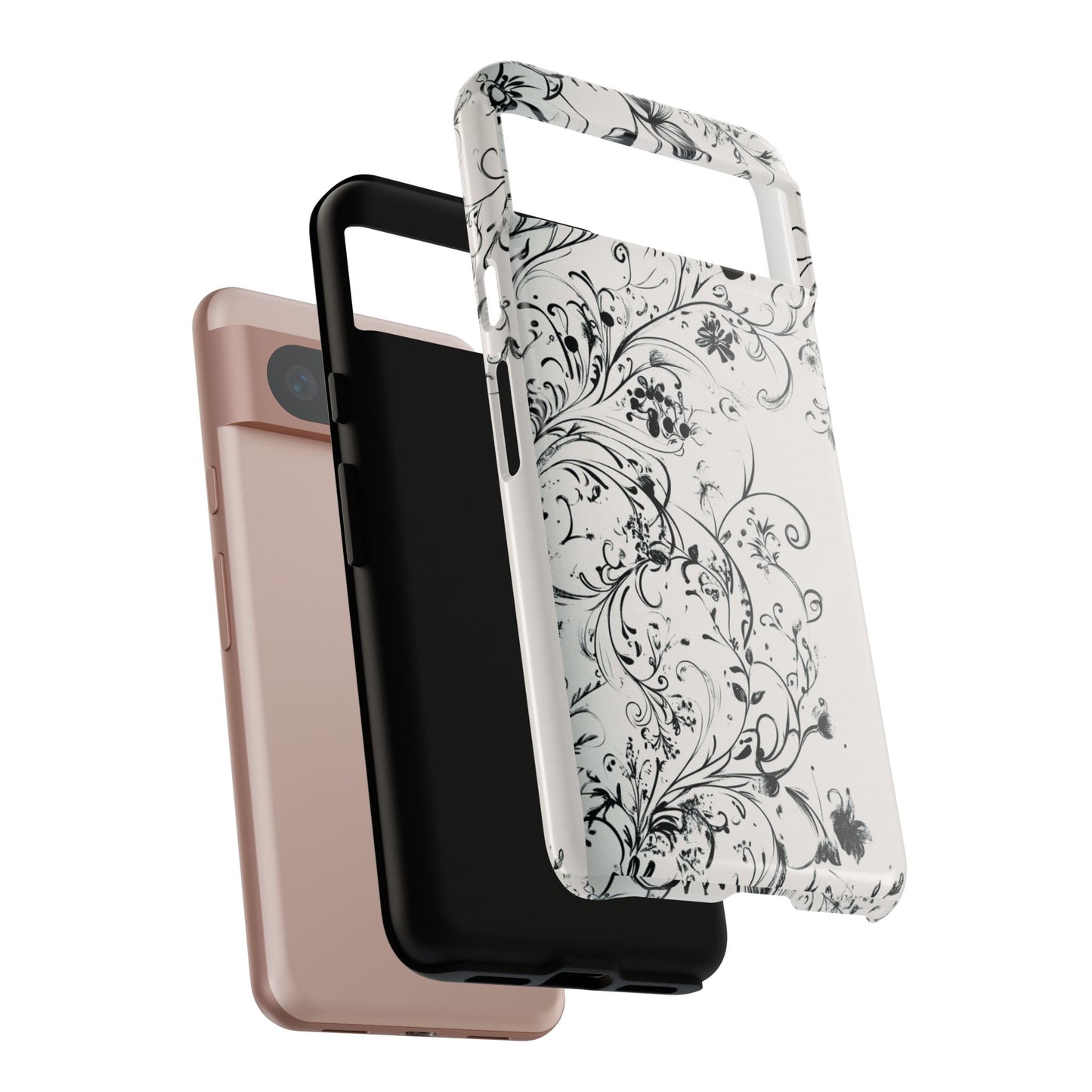Floral Vine Tough Phone Case