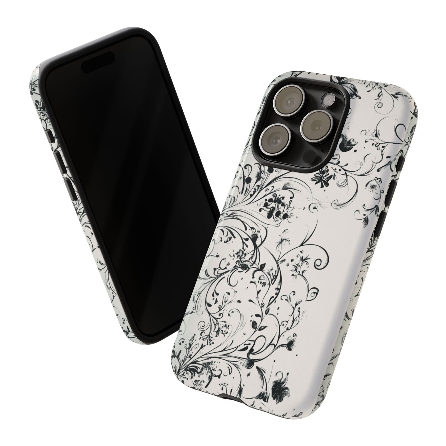 Floral Vine Tough Phone Case