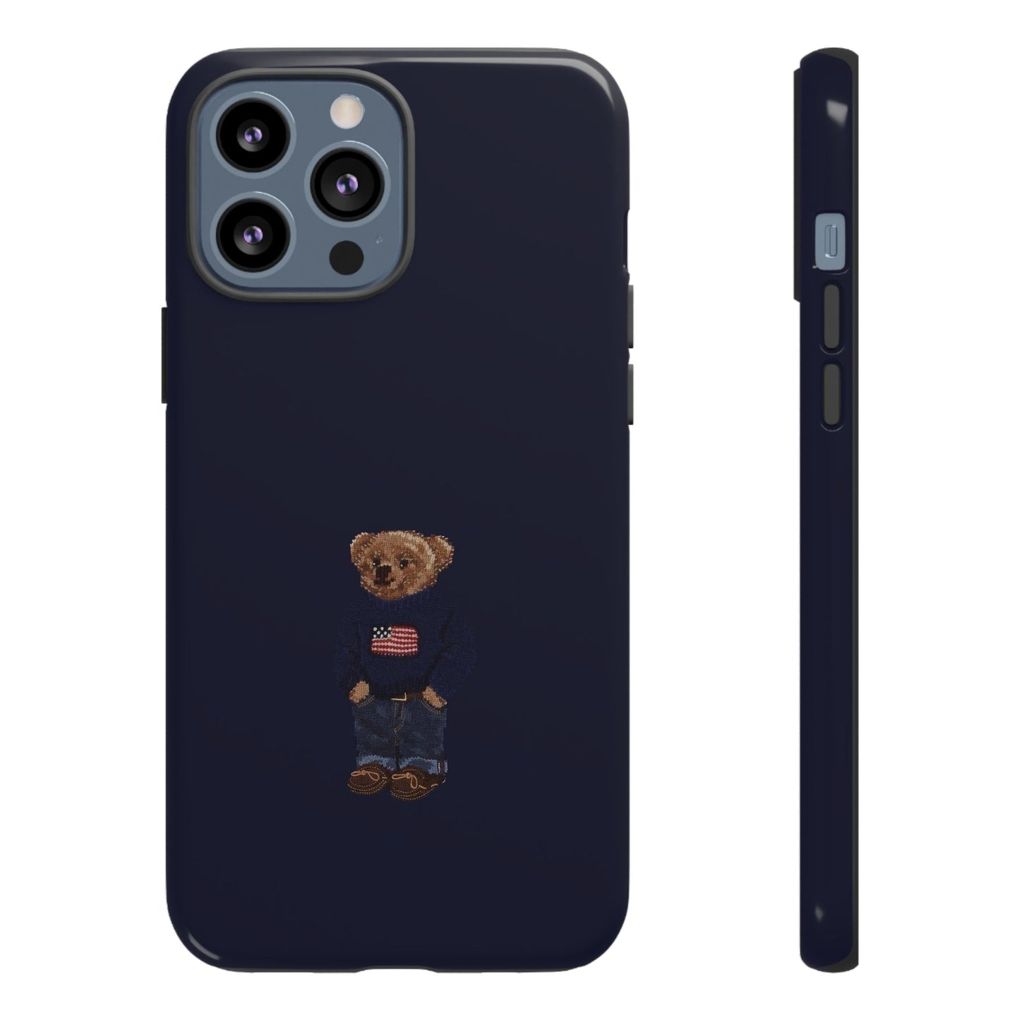 Patriotic Polo Bear Phone Case — Slim Tough Protective iPhone Cover