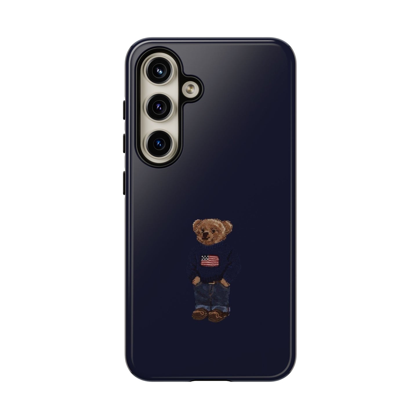 Patriotic Polo Bear Phone Case — Slim Tough Protective iPhone Cover
