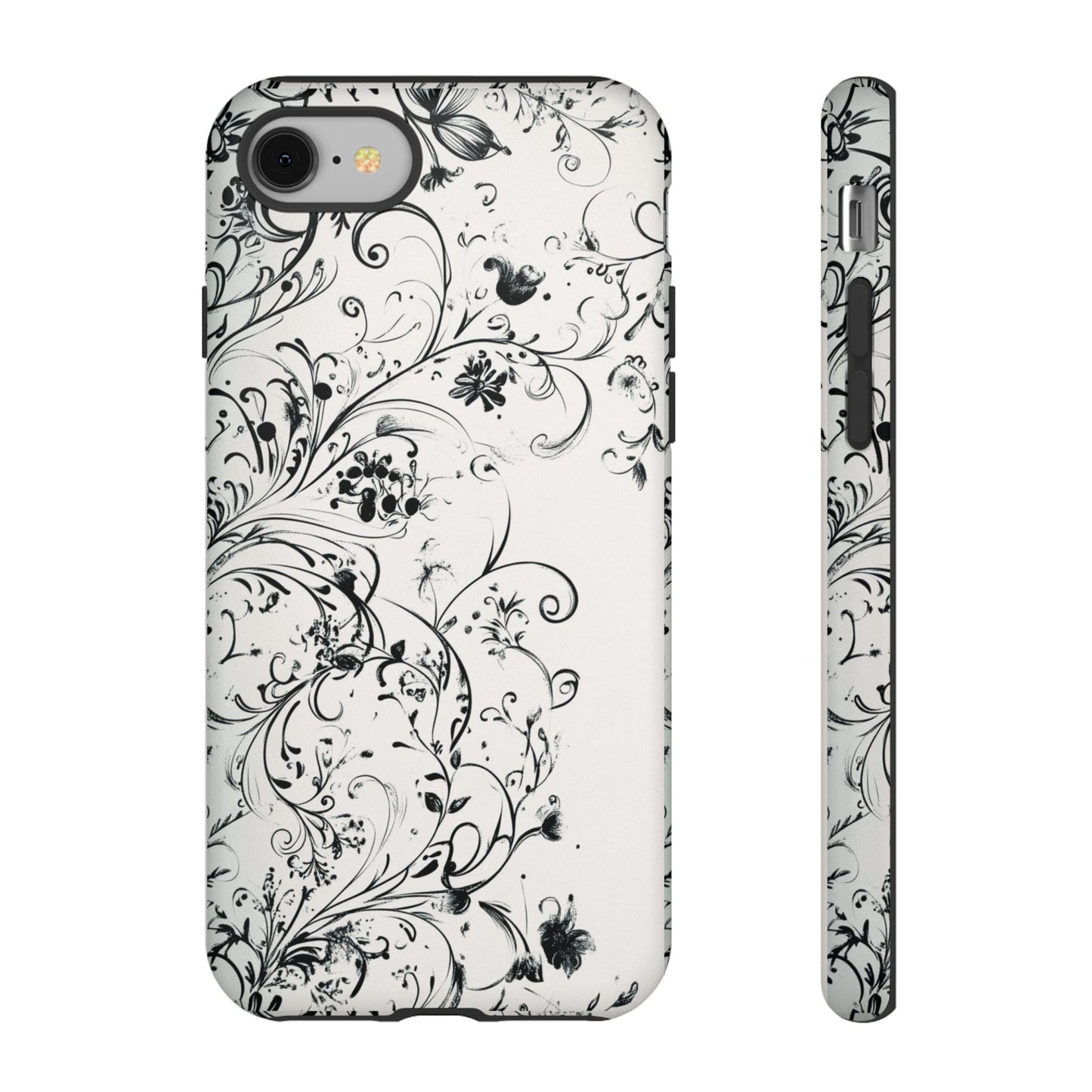 Floral Vine Tough Phone Case