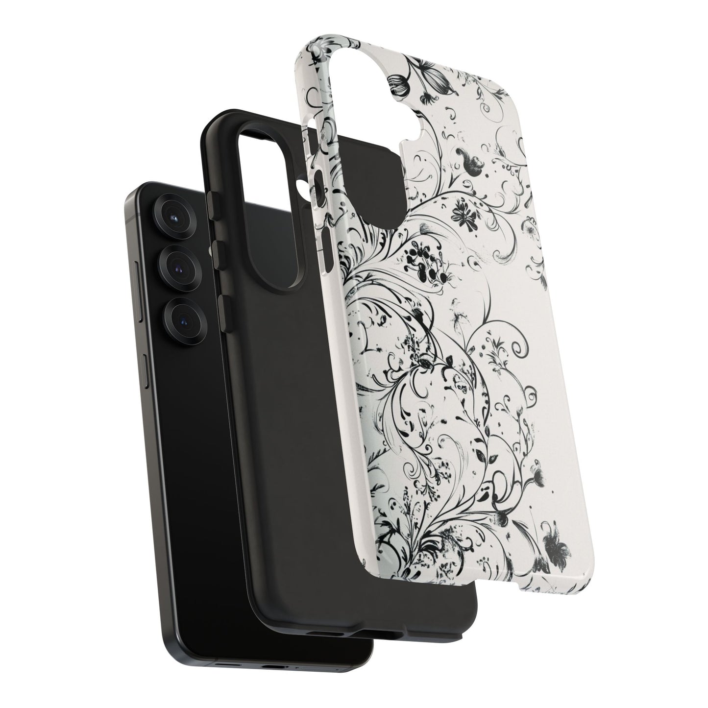 Floral Vine Tough Phone Case