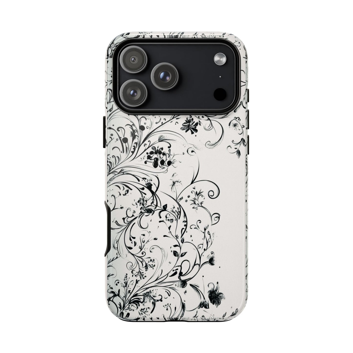 Floral Vine Tough Phone Case