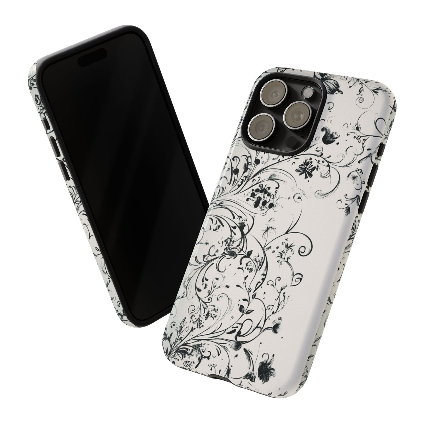 Floral Vine Tough Phone Case