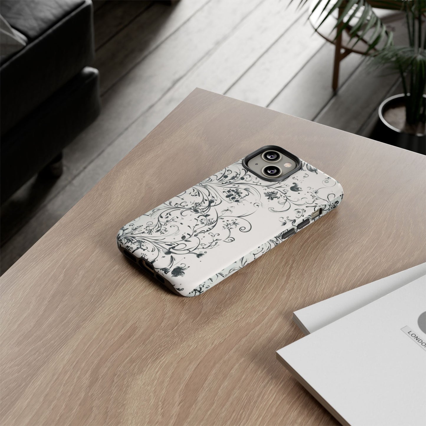 Floral Vine Tough Phone Case