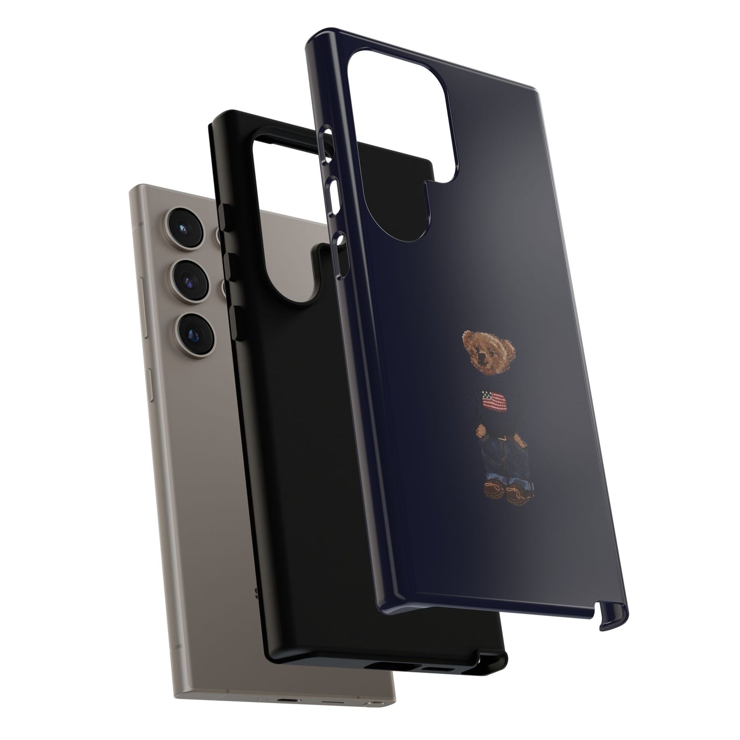Patriotic Polo Bear Phone Case — Slim Tough Protective iPhone Cover