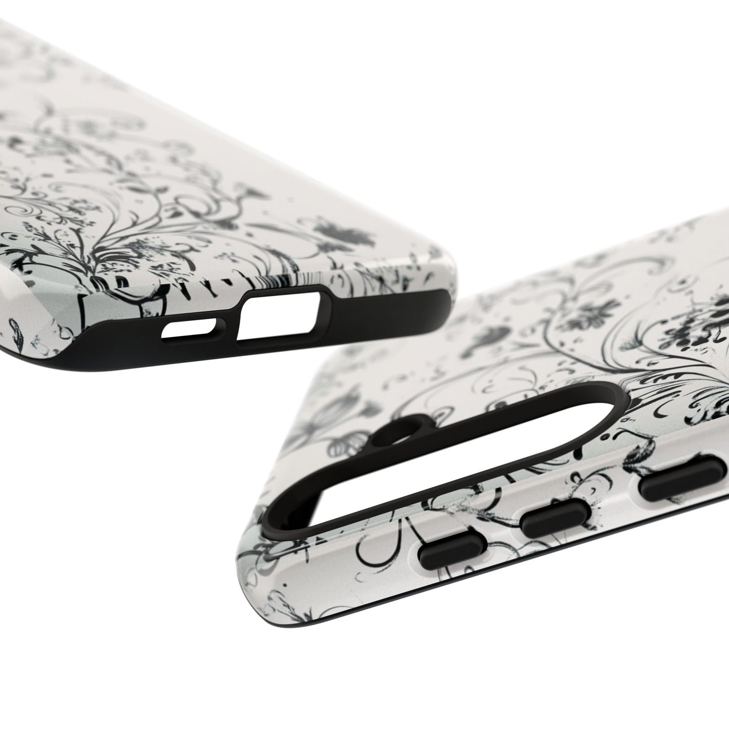 Floral Vine Tough Phone Case