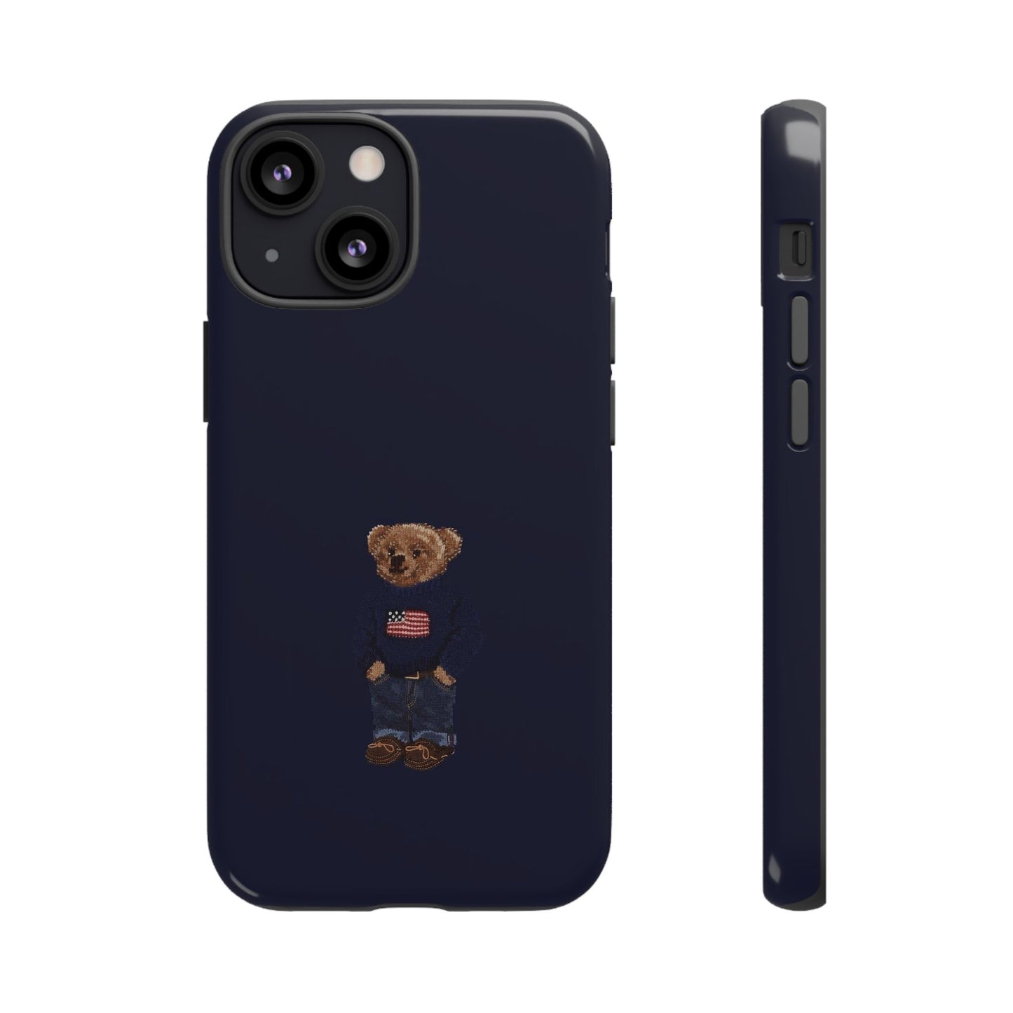 Patriotic Polo Bear Phone Case — Slim Tough Protective iPhone Cover