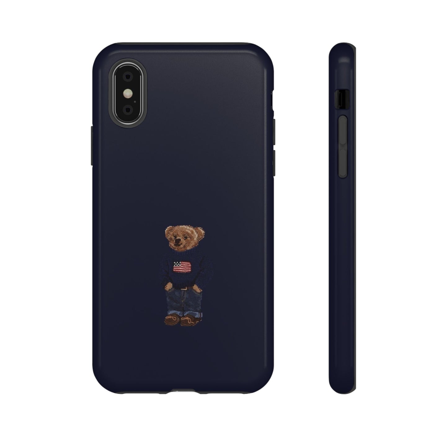 Patriotic Polo Bear Phone Case — Slim Tough Protective iPhone Cover