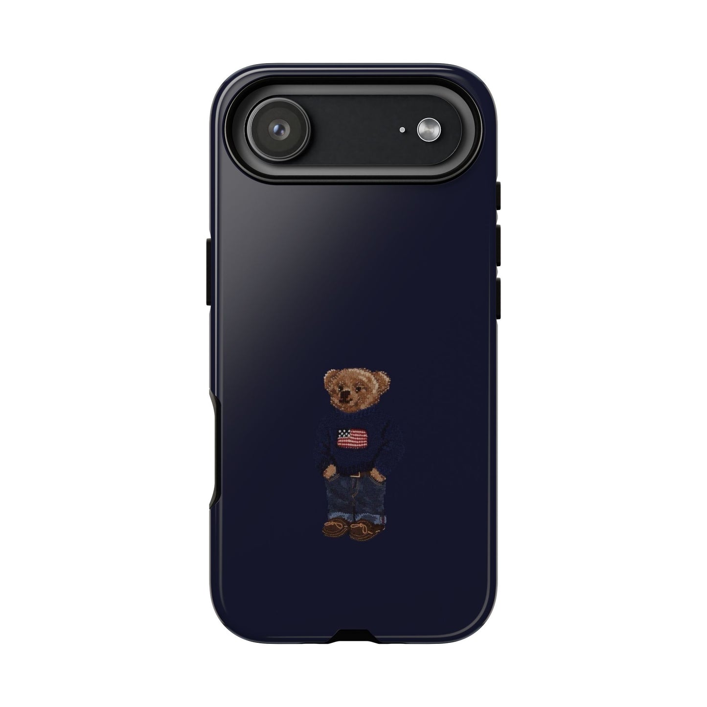 Patriotic Polo Bear Phone Case — Slim Tough Protective iPhone Cover
