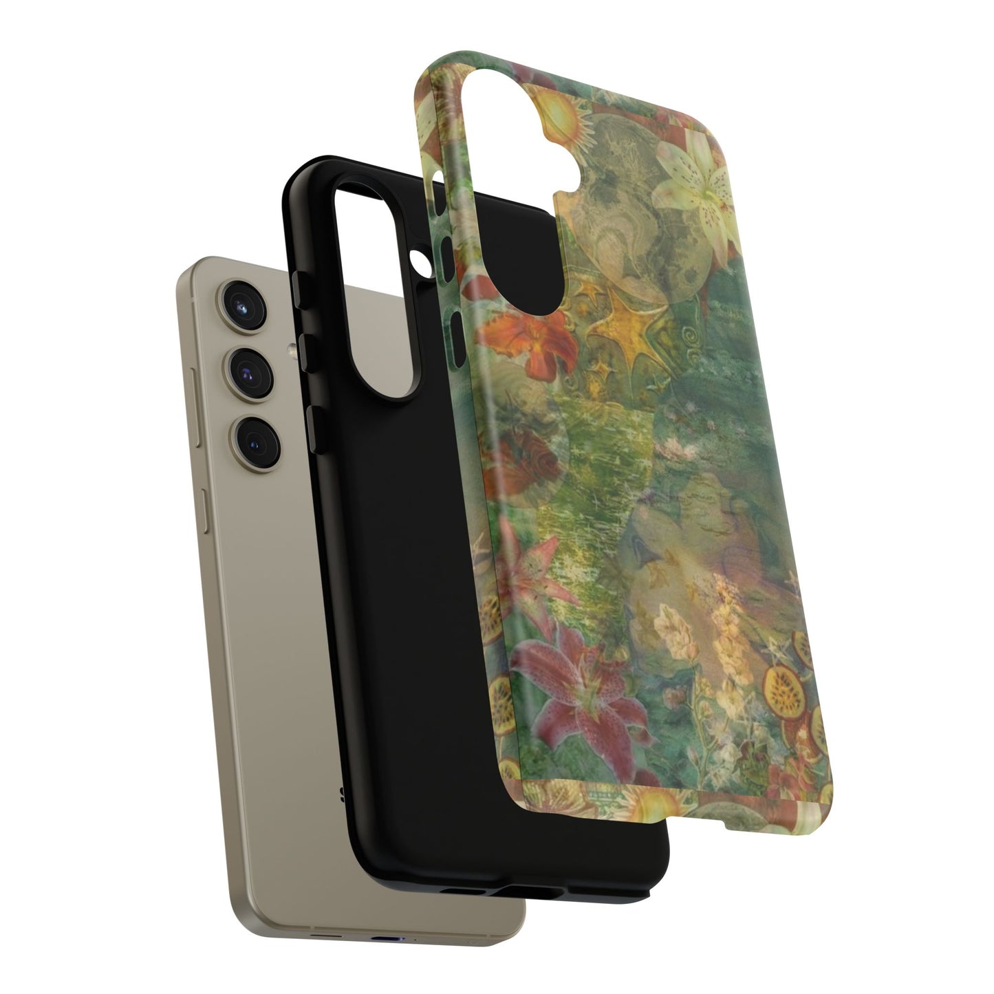 Floral Vintage Tough Phone Case