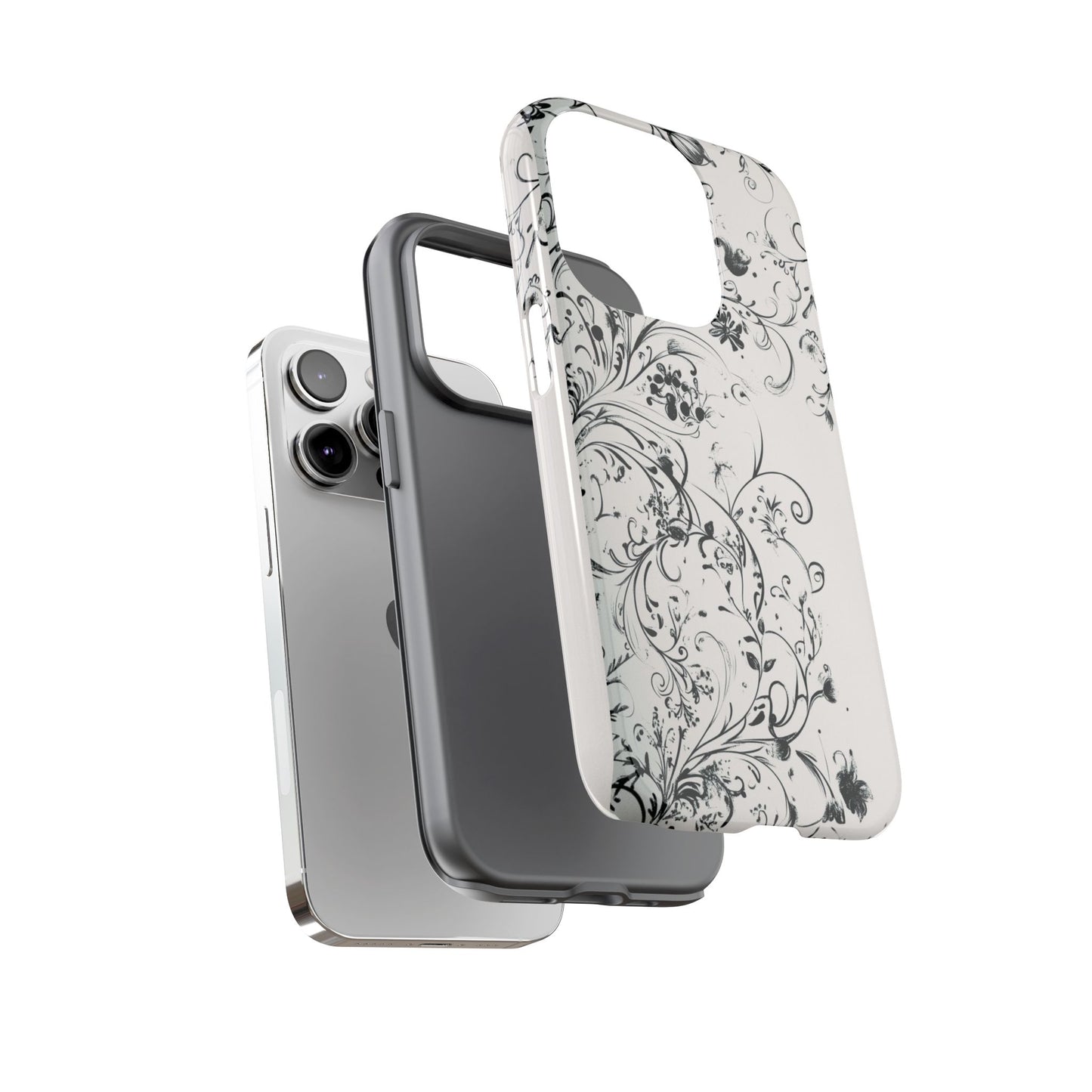 Floral Vine Tough Phone Case