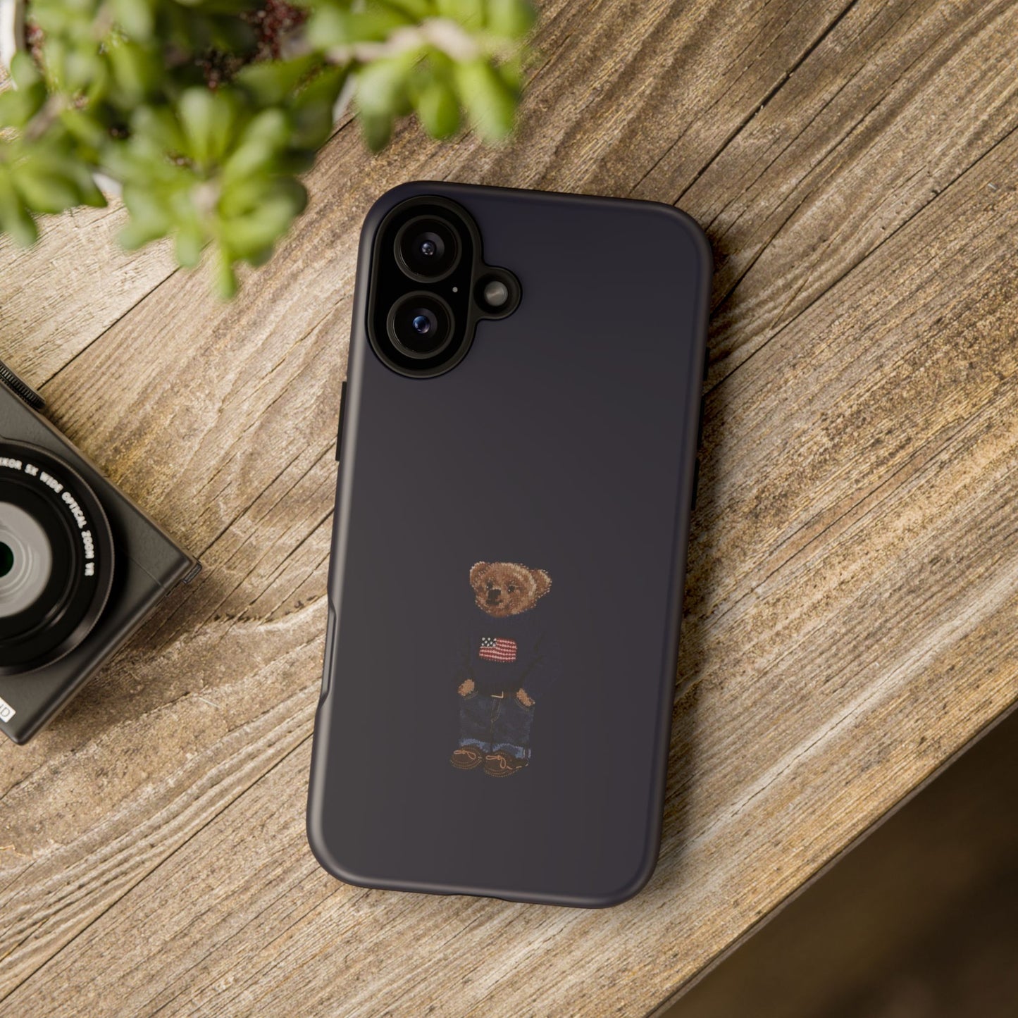 Patriotic Polo Bear Phone Case — Slim Tough Protective iPhone Cover