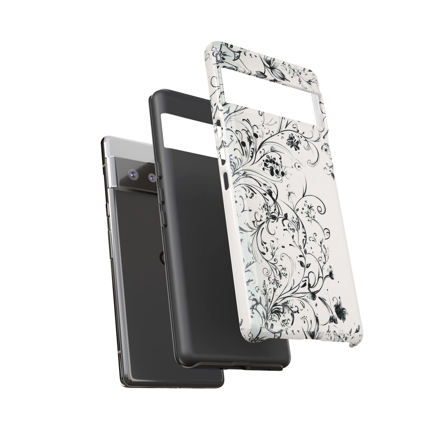 Floral Vine Tough Phone Case