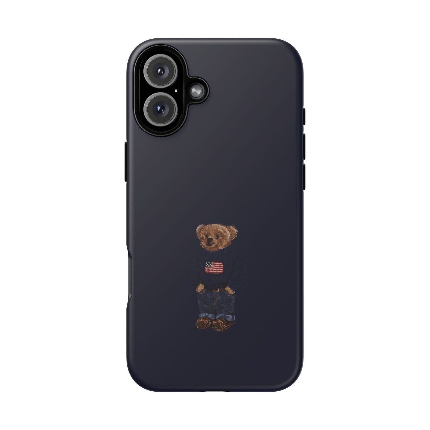 Patriotic Polo Bear Phone Case — Slim Tough Protective iPhone Cover