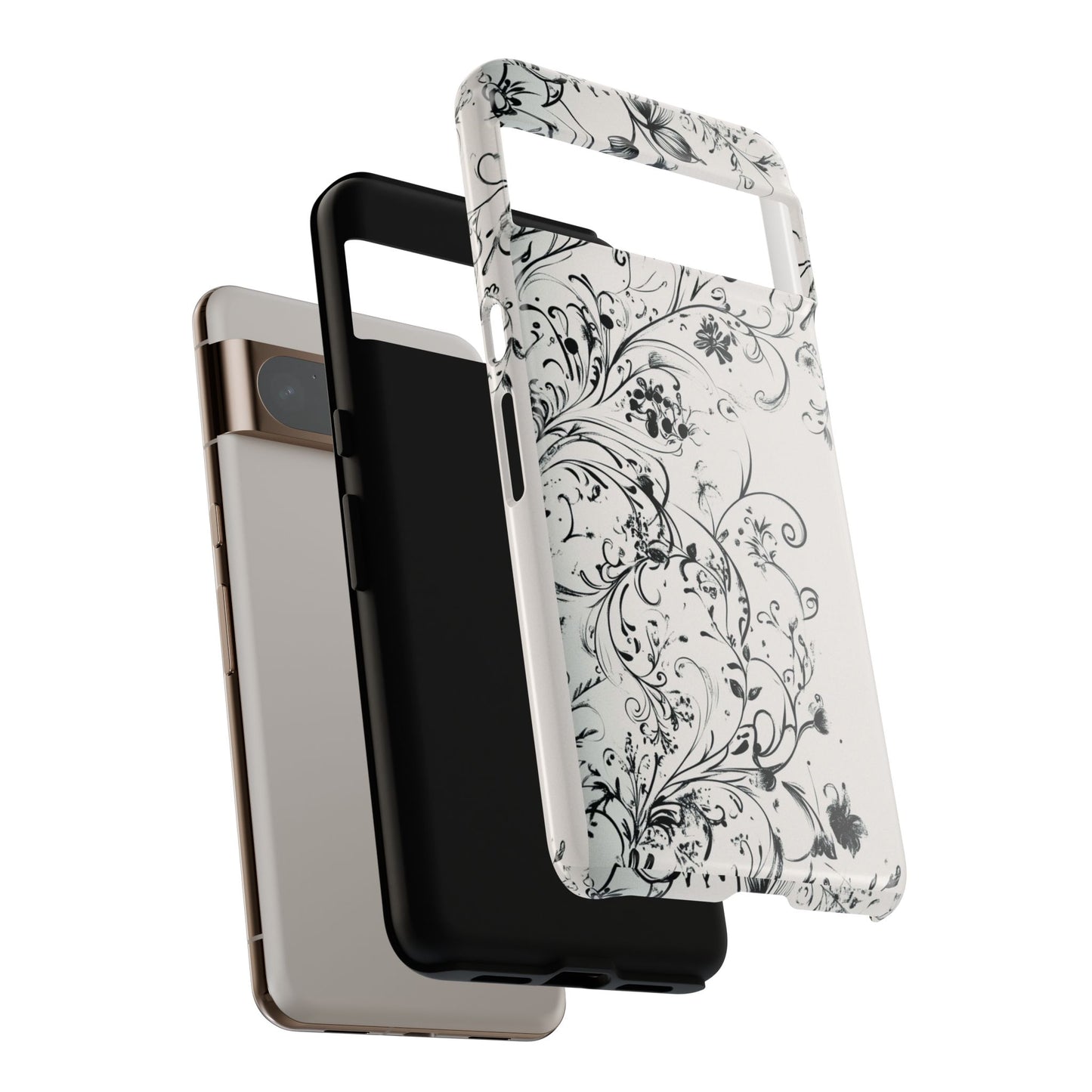 Floral Vine Tough Phone Case