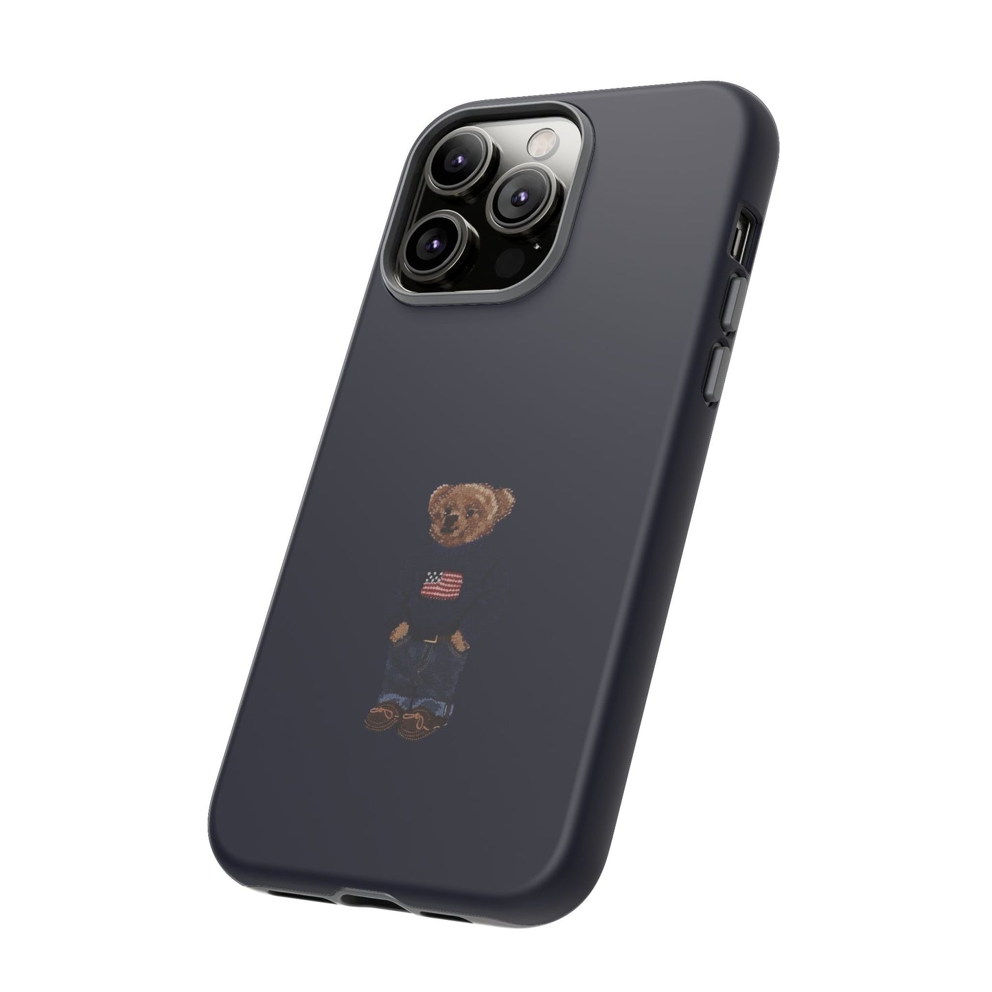 Patriotic Polo Bear Phone Case — Slim Tough Protective iPhone Cover