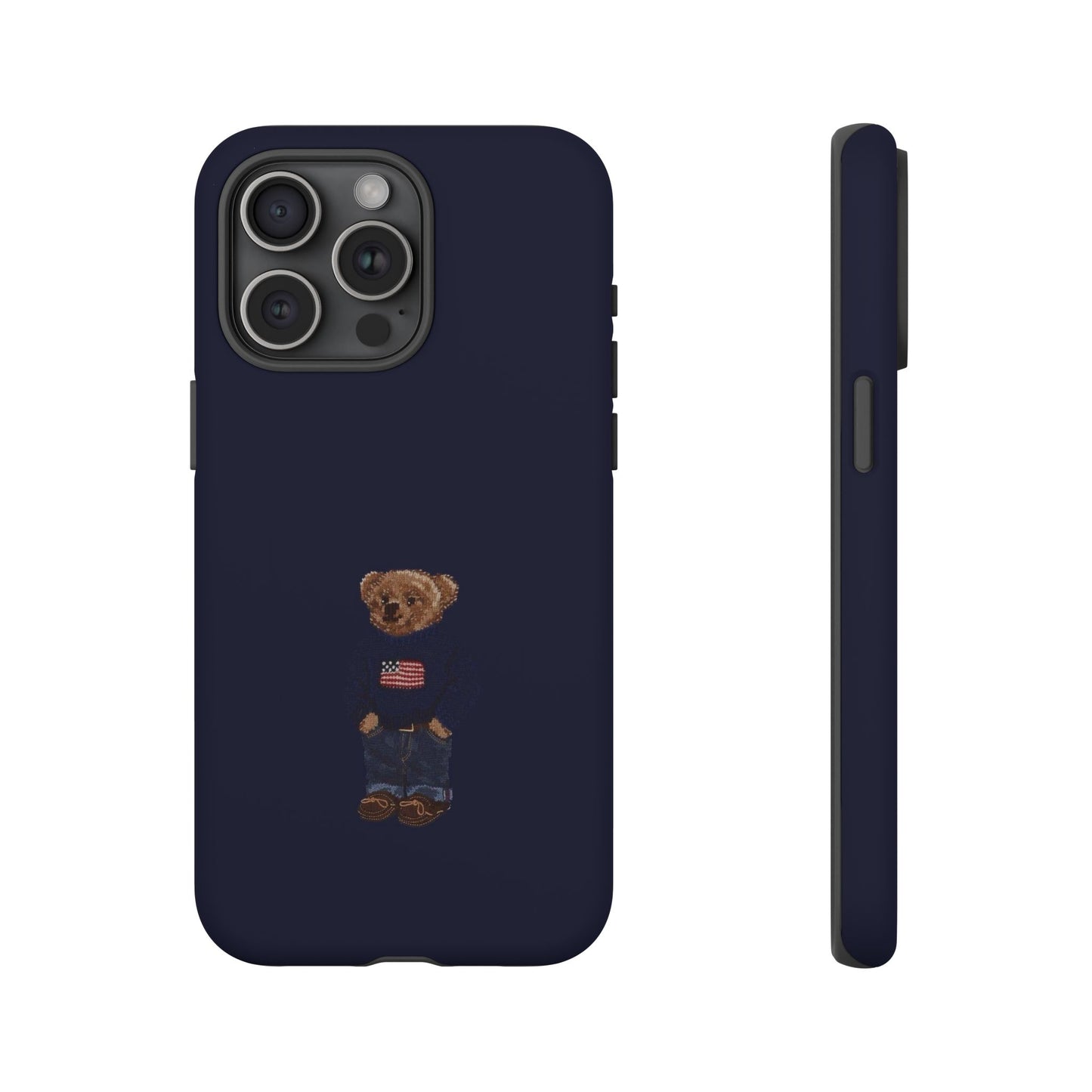 Patriotic Polo Bear Phone Case — Slim Tough Protective iPhone Cover