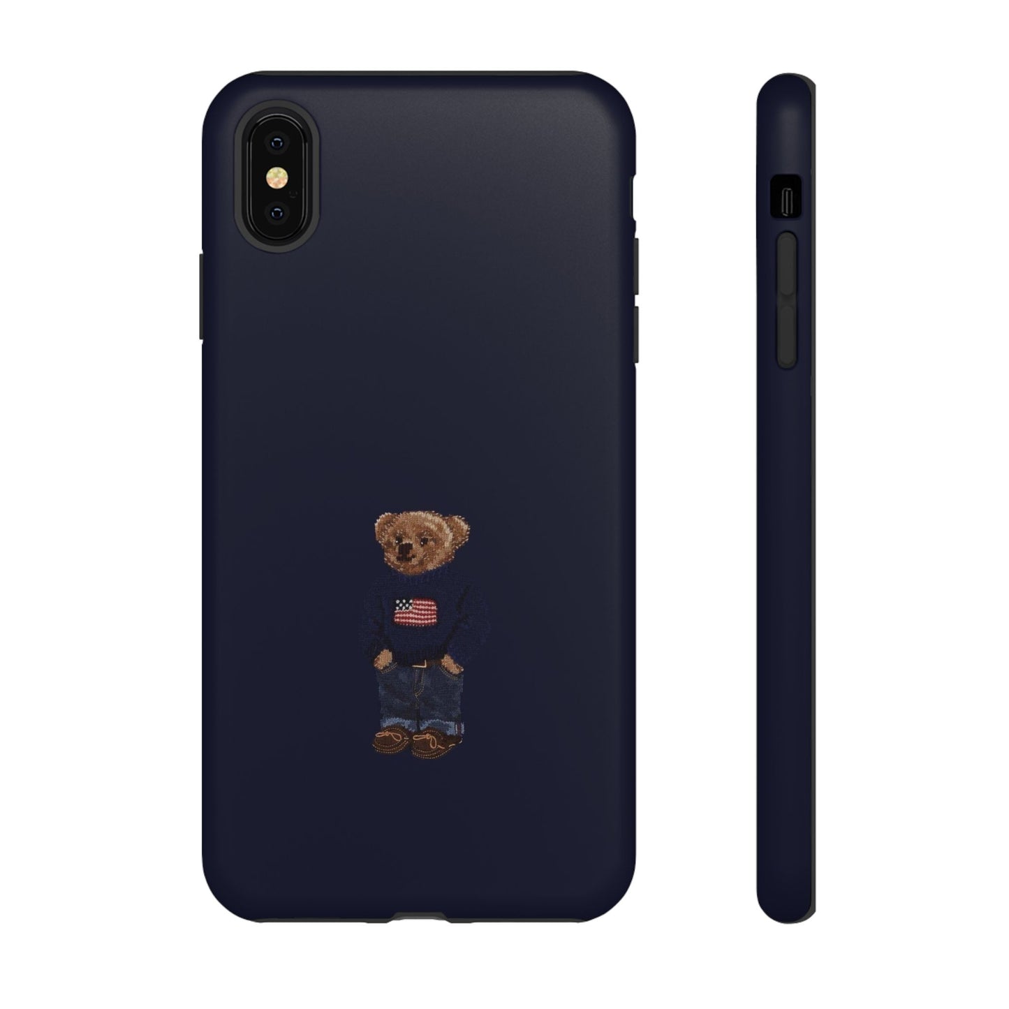 Patriotic Polo Bear Phone Case — Slim Tough Protective iPhone Cover