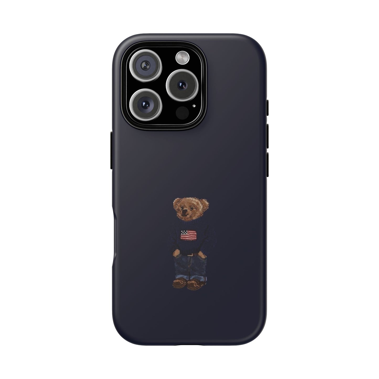 Patriotic Polo Bear Phone Case — Slim Tough Protective iPhone Cover