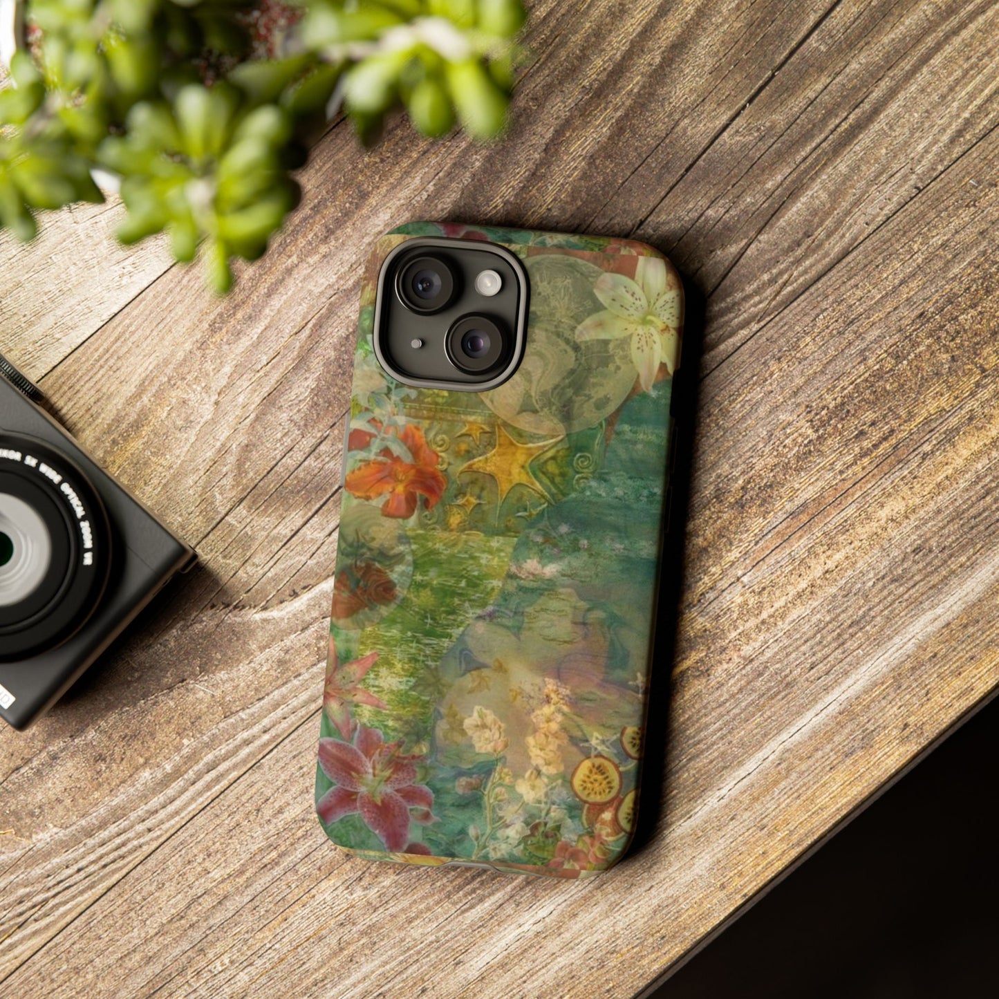 Floral Vintage Tough Phone Case