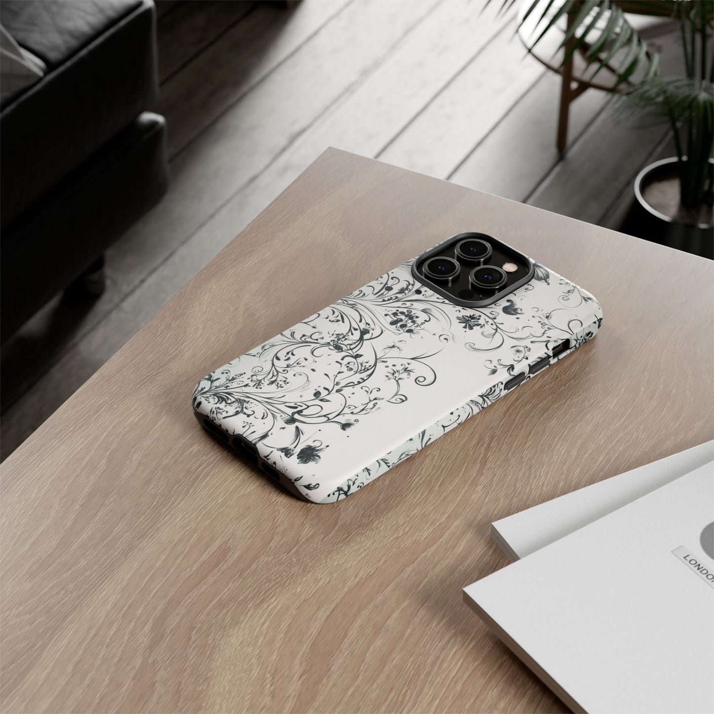 Floral Vine Tough Phone Case